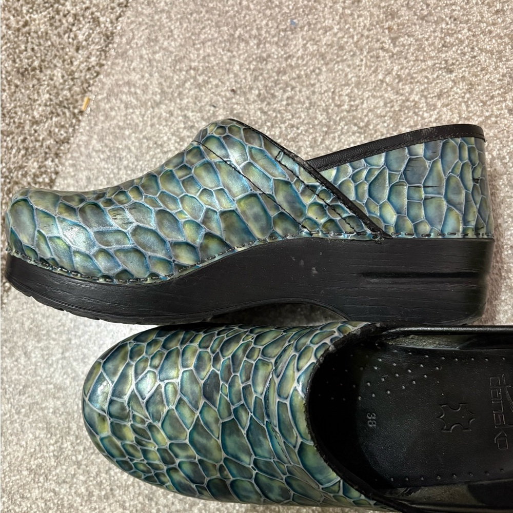 Patterned Dansko Clogs - Picture 3 of 5